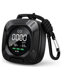 Detector de Monóxido de Carbono Portátil ALIESTFDNO 3-en-1