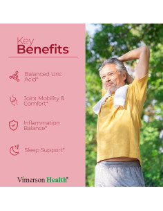 Suplemento de Cúrcuma y Cereza Ácida Vimerson 600mg 60 Cápsulas 2