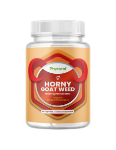 Extracto de Hierba de Cabra Horny y Maca - 60 Cápsulas - Phytoral