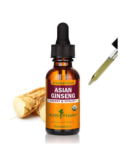 Glicerita líquida de ginseng asiático Herb Pharm 30 ml