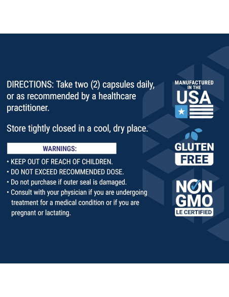 Suplemento Herbal de Hongo Reishi Life Extension - 60 Cápsulas