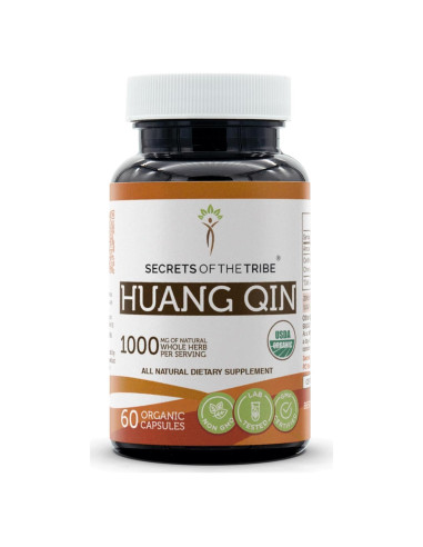 Cápsulas Huang Qin Orgánico 60 Unidades 1000 mg - Secretos de la Tribu