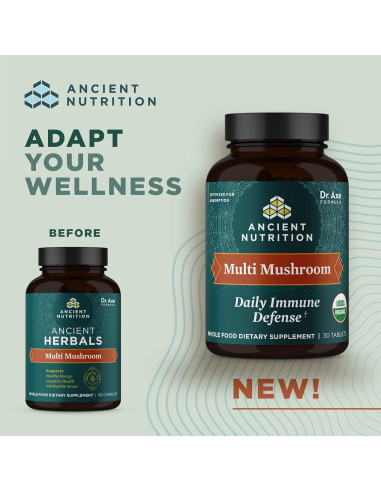 Suplemento Inmunológico Orgánico Nutrición Antigua 30 Tabletas