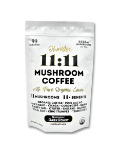 Café de Champiñones Orgánico OhmYes 1111 con Cacao 198g