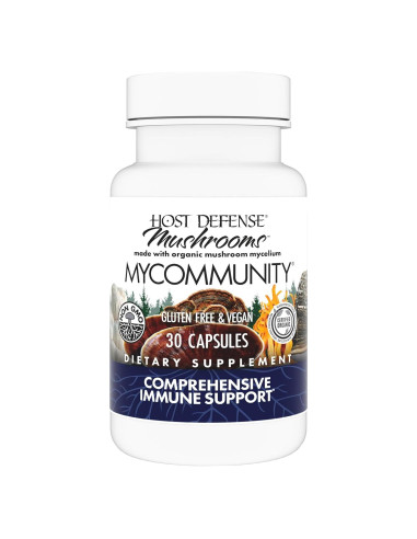 Cápsulas de Hongos Host Defense 30 Unidades - Soporte Inmunológico
