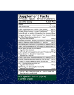 Cápsulas de Hongos Host Defense 30 Unidades - Soporte Inmunológico 2