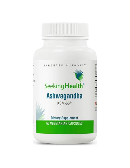 Extracto de Ashwagandha Seeking Health 467 mg 60 Cápsulas Veganas Extracto de Ashwagandha Seeking Health 467 mg 60 Cápsulas Veganas