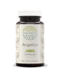Cápsulas de Angelica 500 mg HerbEra - 60 Unidades Naturales