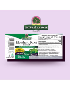 Extracto de Raíz de Eleuthero 2000 mg Nature's Answer 142g 2