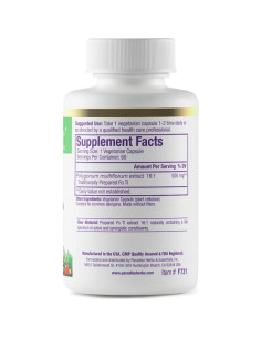 Extracto de raíz de Fo-Ti He Shou Wu Paradise Herbs 60 cápsulas 2