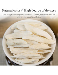 Rodajas de Ñame Chino Seco Wanhua 240g - Sin Azufre 2