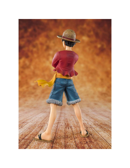 Figura Coleccionable Luffy Sombrero de Paja Bandai Spirits 14 cm
