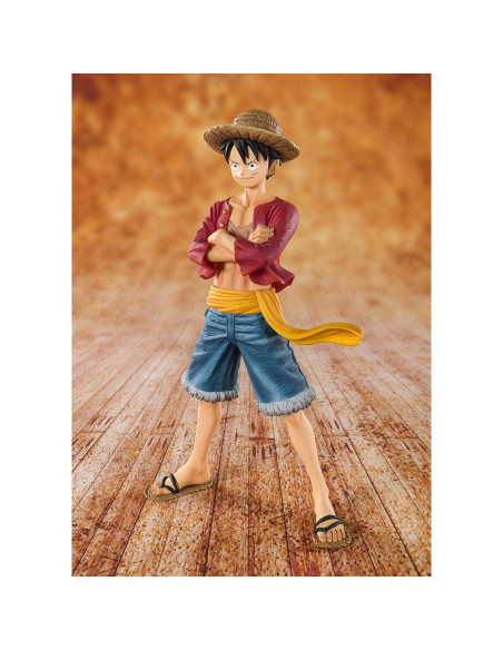 Figura Coleccionable Luffy Sombrero de Paja Bandai Spirits 14 cm