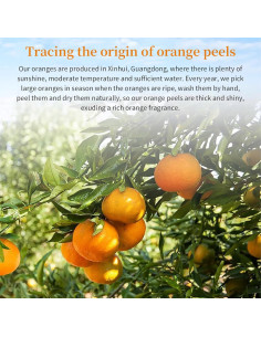 Cáscara de Mandarina Secada Wanhua 140g - Té Herbal Natural 2