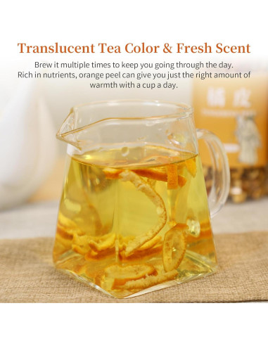 Cáscara de Mandarina Secada Wanhua 140g - Té Herbal Natural
