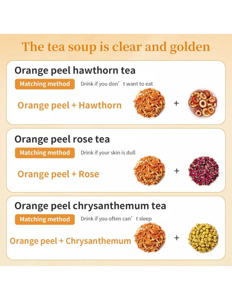 Cáscara de Mandarina Secada Wanhua 140g - Té Herbal Natural