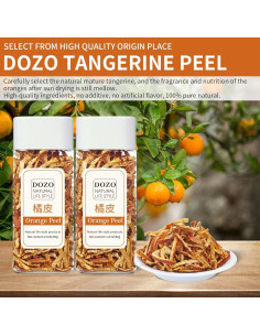 Corteza de Mandarina Secada DOZO 200g - Té Herbal Natural 2
