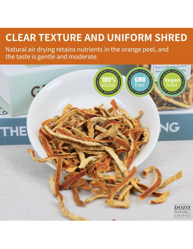 Corteza de Mandarina Secada DOZO 200g - Té Herbal Natural