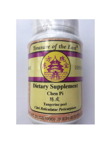 Extracto Herbal Concentrado de Cáscara de Mandarina 100g - Tesoro de Oriente