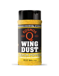 Sazonador Kosmos Q Pimienta de Limón 142g - Polvo Cítrico Picante