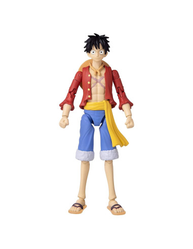 Figura de Acción Monkey D. Luffy Anime Heroes Bandai 16.5 cm
