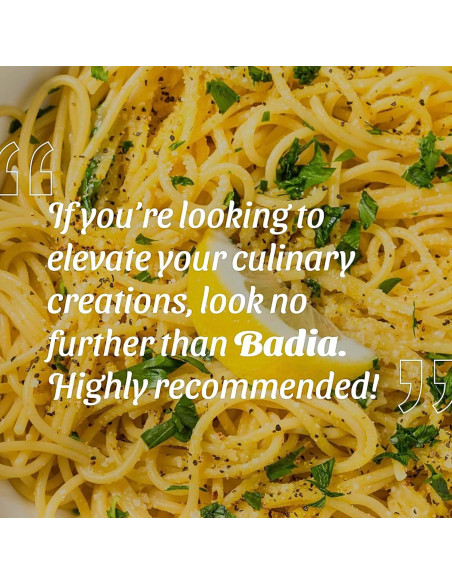 Pimienta Negra Molida Fina Badia 450g - Sabor Intenso