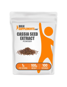 Extracto de Semilla de Cassia en Polvo BulkSupplements 100g