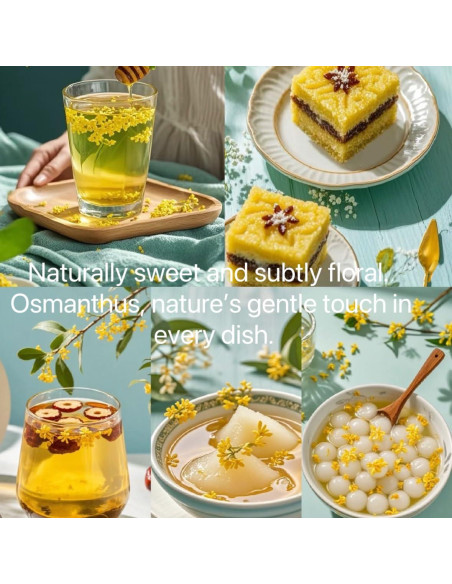 Té Herbal de Osmanthus Seco 100% Natural 15g - MushroomStorm Té Herbal de Osmanthus Seco 100% Natural 15g - MushroomStorm