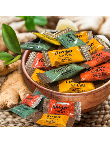 Caramelos de Jengibre Mango Tropical Mejores Jengibre 1 Kg