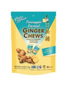 Caramelos de Jengibre Príncipe de la Paz Piña y Coco 113 g