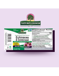 Extracto de Equinácea y Sello de Oro Nature's Answer 120ml 2