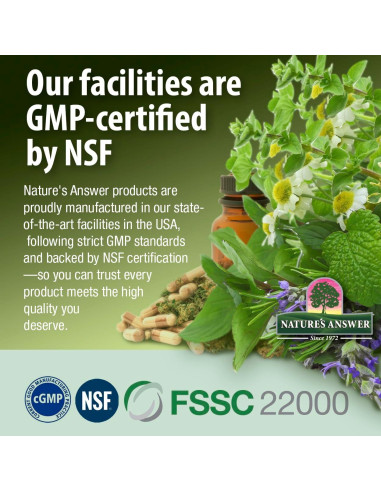 Extracto de Equinácea y Sello de Oro Nature's Answer 120ml