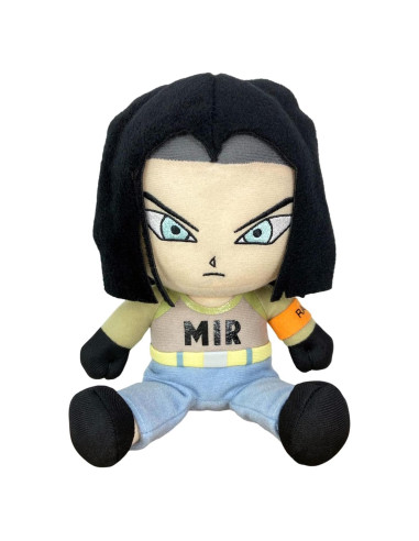 Peluche Dragon Ball Super Android 17 17.78 cm Gran Entretenimiento