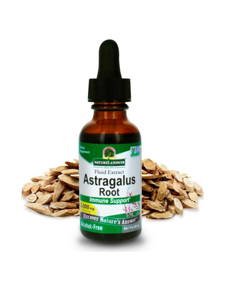 Suplemento Herbal Nature's Answer Astrágalo 59.15 ml - Inmunidad Suplemento Herbal Nature's Answer Astrágalo 59.15 ml - Inmunidad