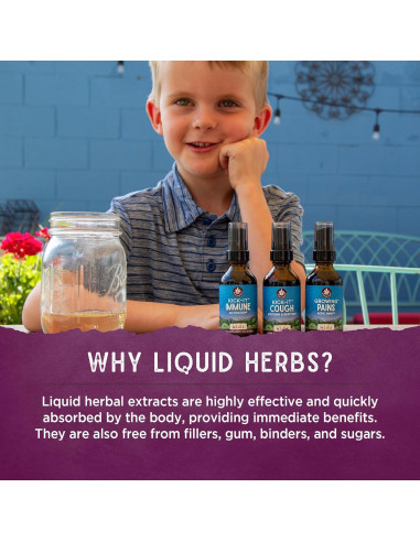 Suplemento Inmunidad Diaria WishGarden 118 ml Niños Herbal