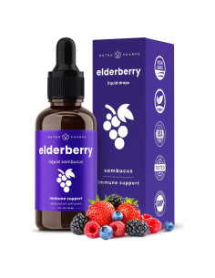 Jarabe de Saúco Negro NutraChamps 2000mg Antioxidante 59ml