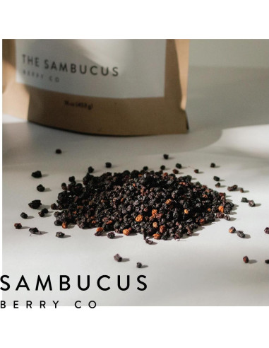 Elderberries Orgánicos 0.45 kg - Sambucus Berry Co.