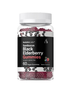 Gomitas de Saúco Negro Horbaach 60 Unidades con Zinc y Vitamina C