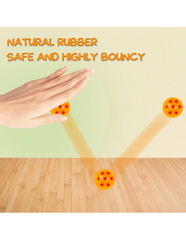 14 Pelotas Rebotadoras de Anime Baarnse 27mm para Niños