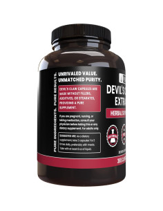 Cápsulas de Garra del Diablo 365 Unidades - Ingredientes Puro 2