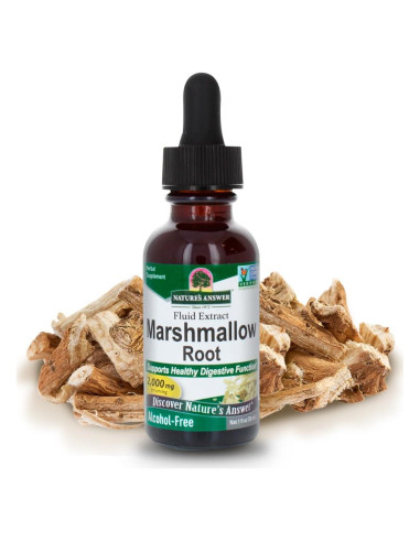 Extracto de raíz de malvavisco Nature's Answer 30 ml sin alcohol