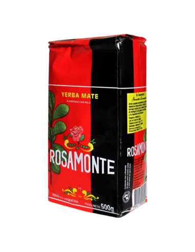 Yerba Mate Rosamonte 500g Sin Gluten - Té Verde Argentino