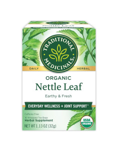 Té de Hierbas Orgánico Medicinales Tradicionales - Ortiga 16 Bolsitas