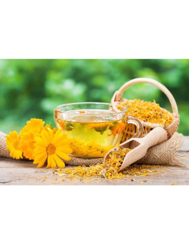 Té de Caléndula Seco 113.4 g - TeaDreamTea - Sabor Natural