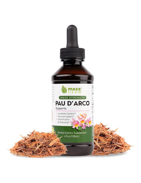 Tinctura Pau D'Arco Maxx Herb 118 ml - Extracto Potente Inmunológico