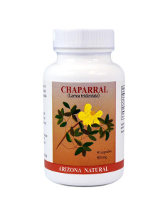 Cápsulas de Chaparral 500 mg - Recursos Naturales de Arizona - 90 Unidades