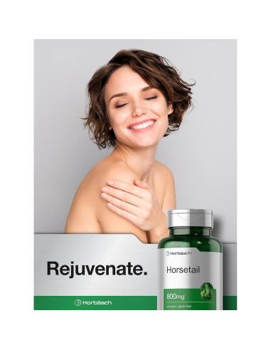 Cápsulas de Cola de Caballo Horbaach 800mg - 180 Unidades