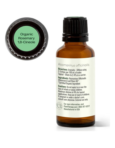 Aceite Esencial de Romero Orgánico 30 mL Plant Therapy Puro