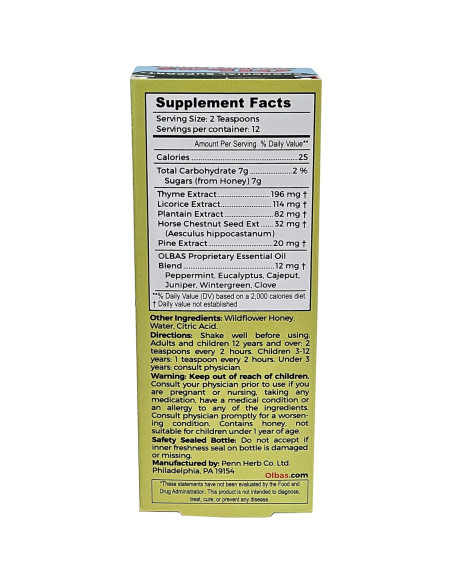 Jarabe Olbas 2 unidades 118 ml cada uno