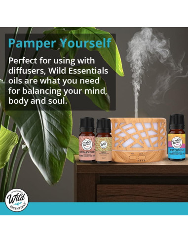 Aceite Esencial de Romero 100% Puro Wild Essentials 10ml